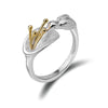 Feeding Hummingbird - Adjustable Ring | New - MetalVoque