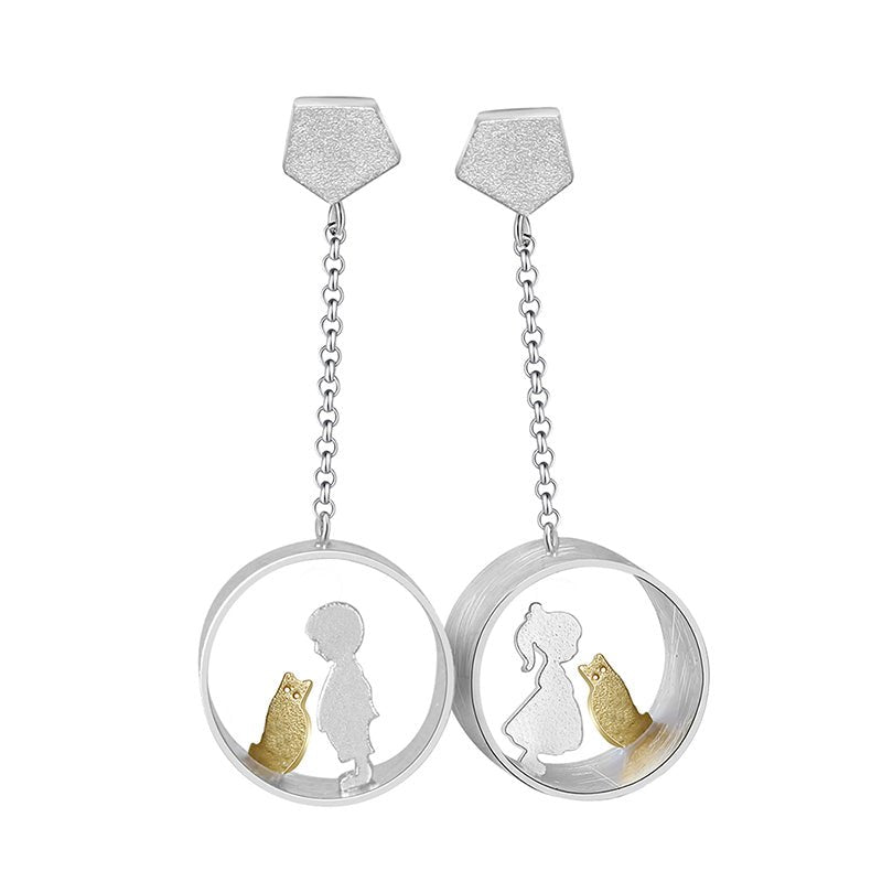 Pet Love - Drop Earrings | NEW - MetalVoque