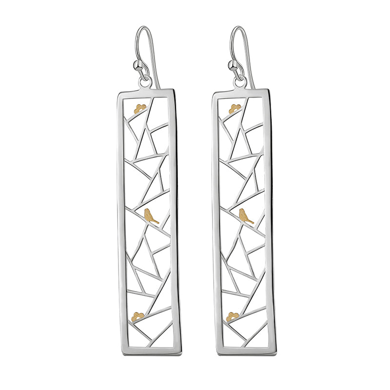 Outside my Window - Dangle Earrings | NEW - MetalVoque