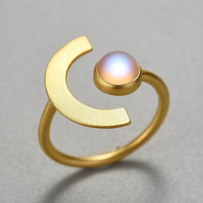 Mellow Moon - Adjustable Ring