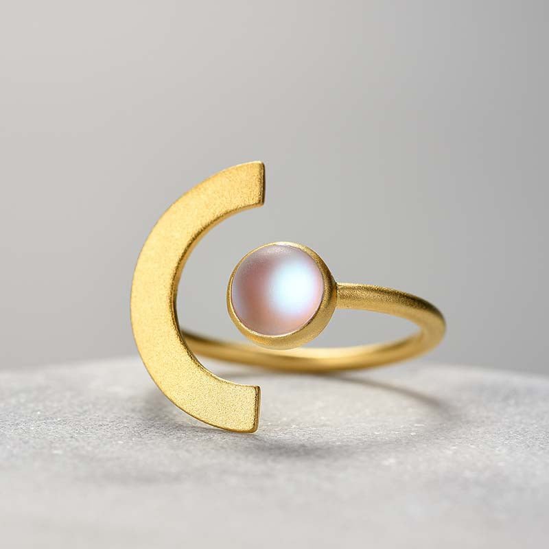 Mellow Moon - Adjustable Ring