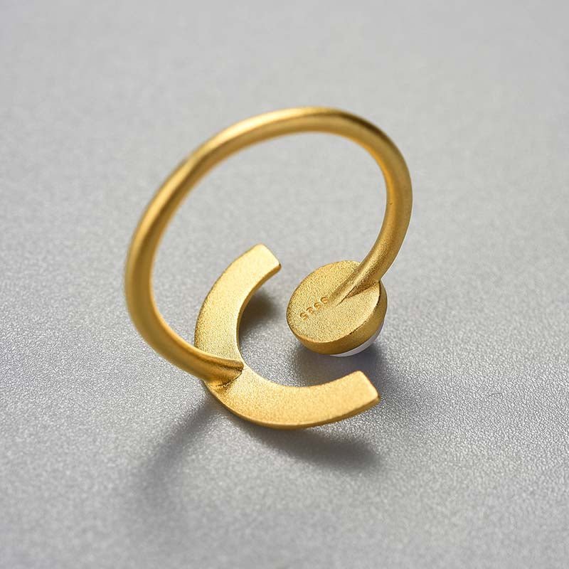 Mellow Moon - Adjustable Ring