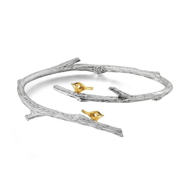 Bird's Marriage - Handmade Bangle | New - MetalVoque