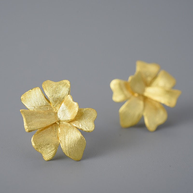 Exquisite Flower - Stud Earrings