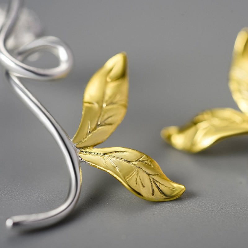 Twisted Branch - Drop Earrings