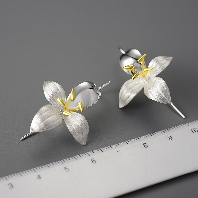 Holy Flower - Dangle Earrings