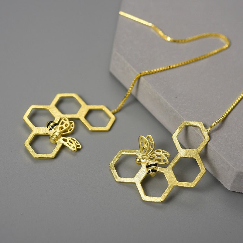 Beehive Guard - Dangle Earrings