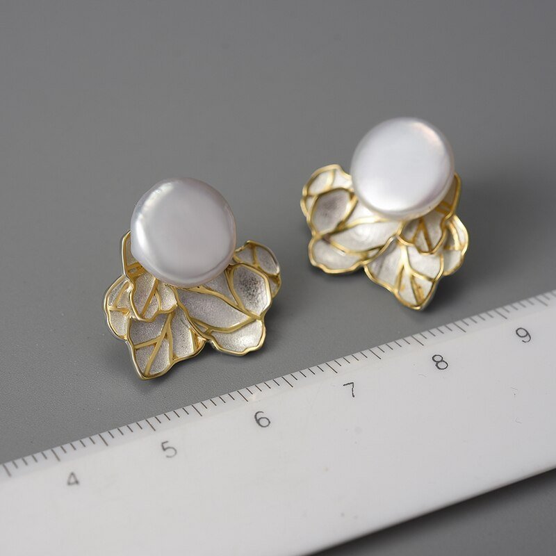 Baroque Pearl - Stud Earrings | NEW