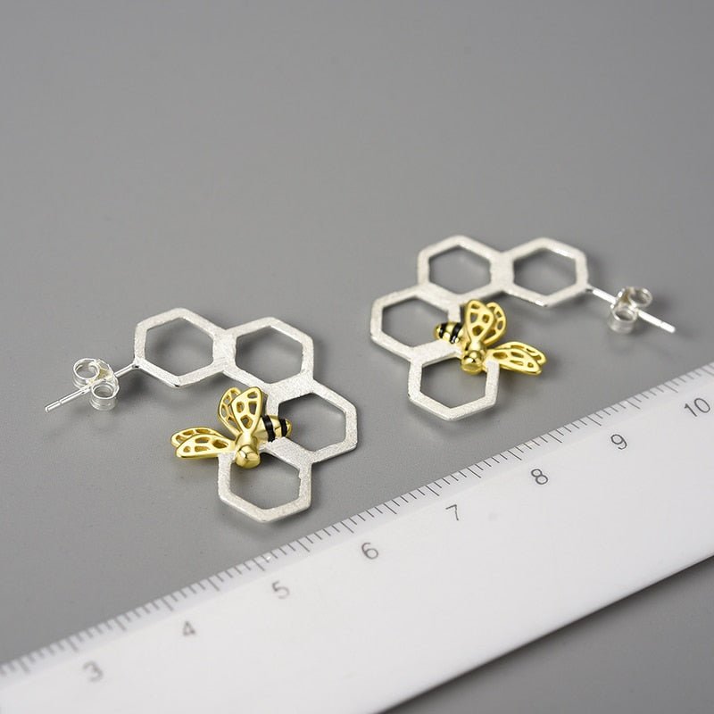 Beehive Guard - Stud Earrings