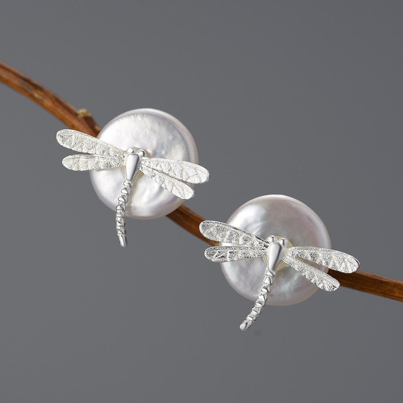 Baroque Dragonfly - Stud Earrings | NEW