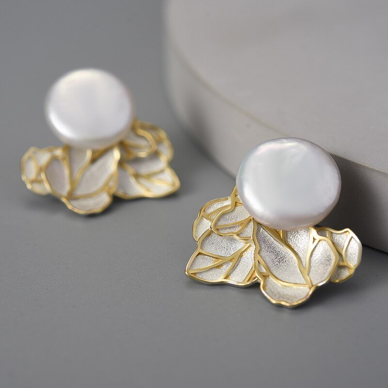 Baroque Pearl - Stud Earrings | NEW