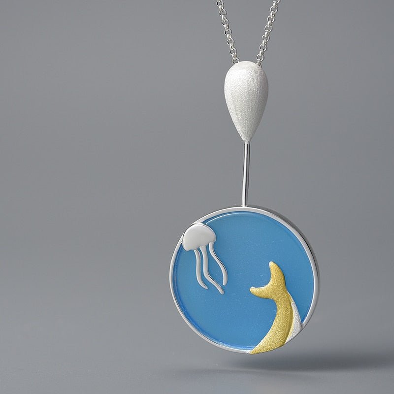 Wandering Whale - Pendant Necklace | NEW