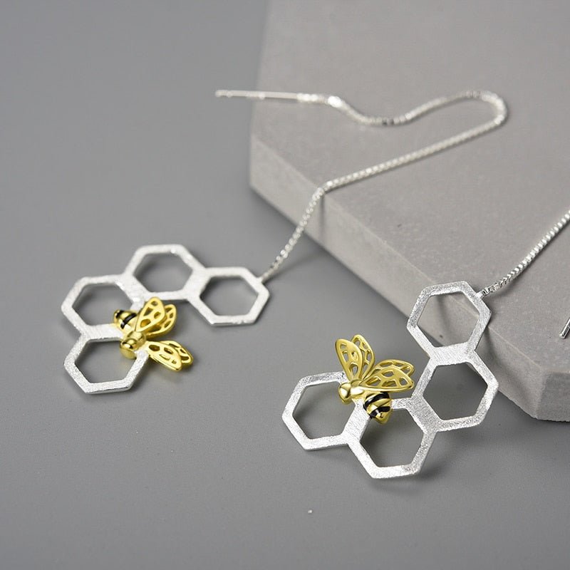 Beehive Guard - Dangle Earrings