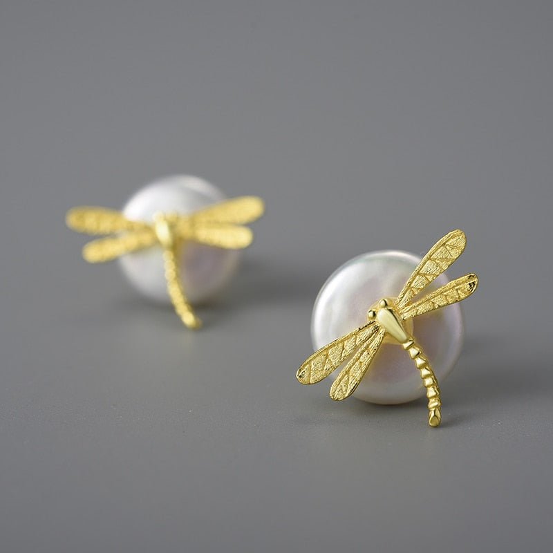 Baroque Dragonfly - Stud Earrings | NEW