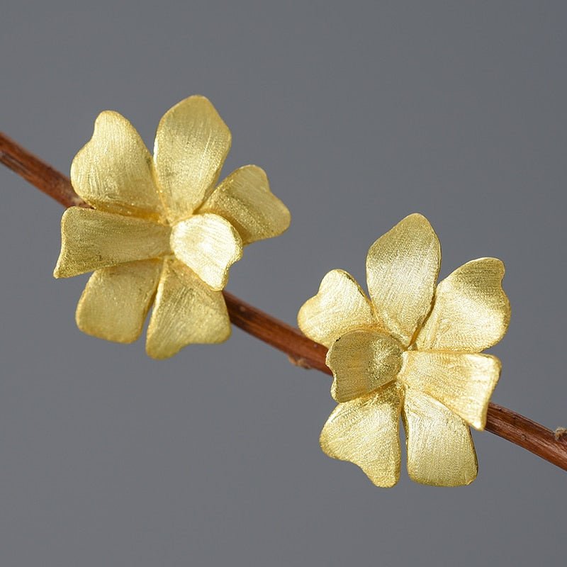 Exquisite Flower - Stud Earrings