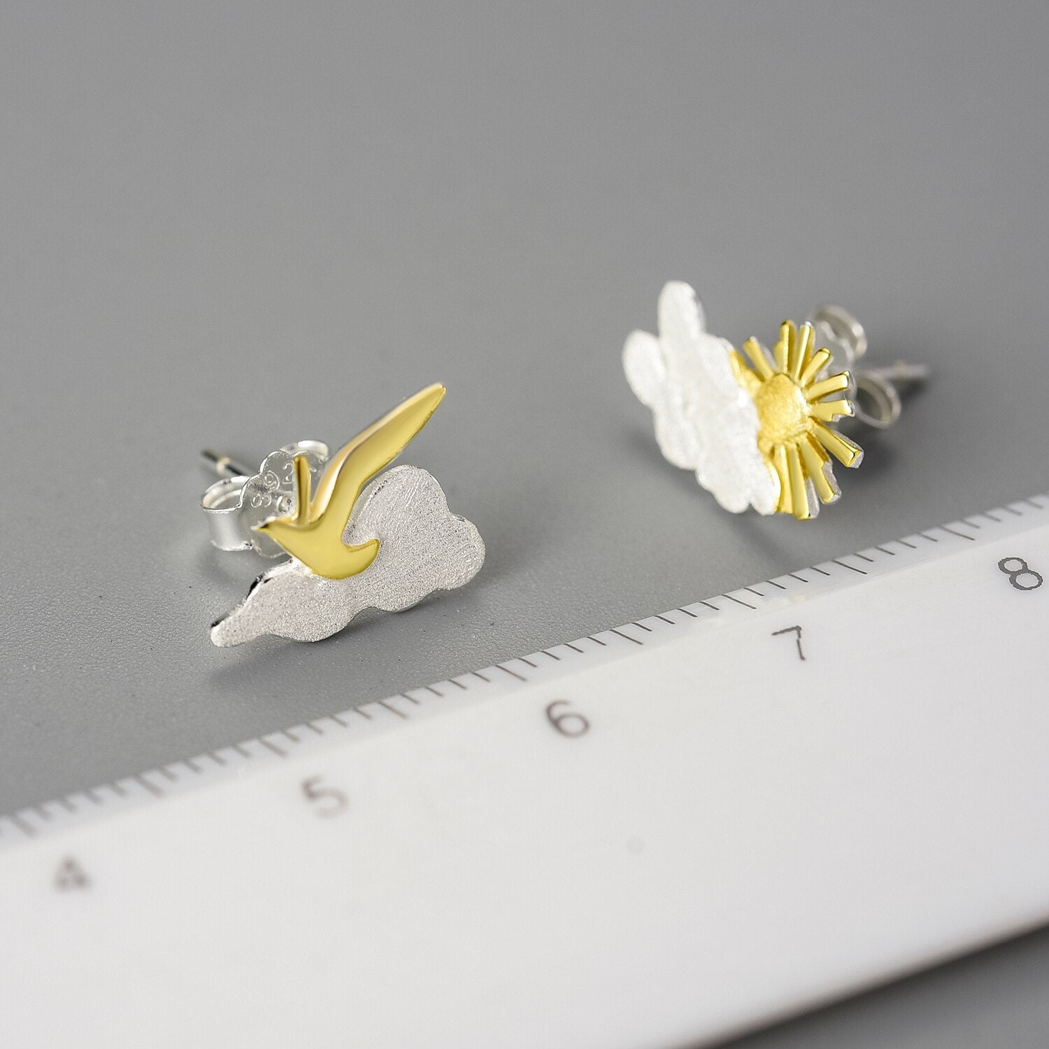 Morning Skies - Stud Earrings