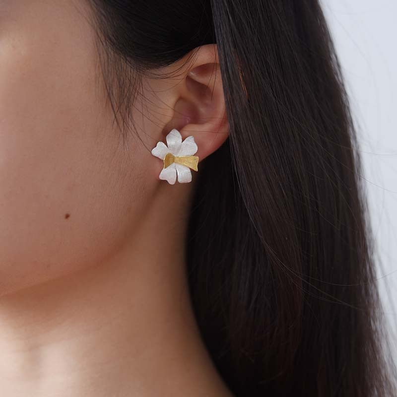 Exquisite Flower - Stud Earrings