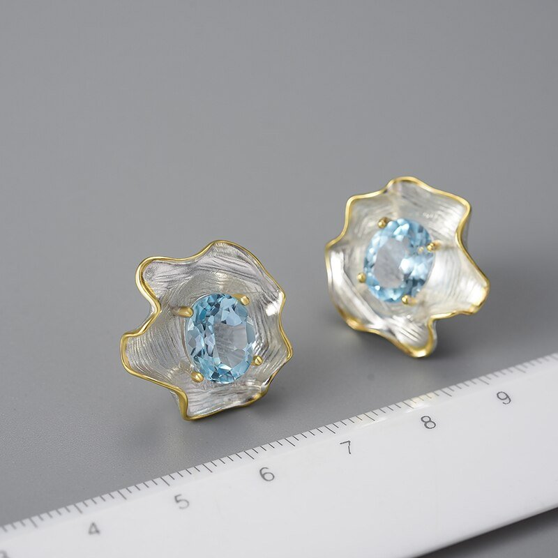 Baroque Leaf - Stud Earrings | NEW