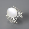 Big Classical Moonstone - Adjustable Ring