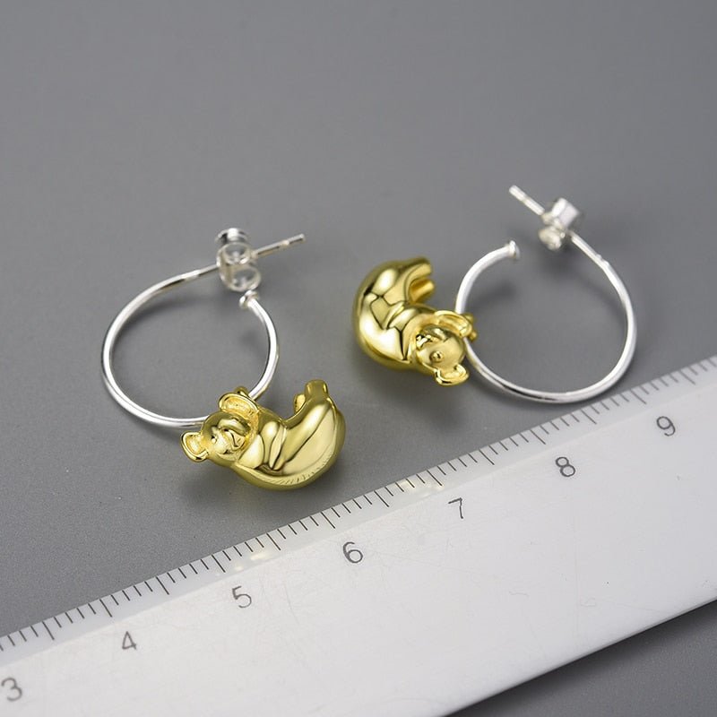 Hanging Koala - Hoop Earrings | NEW