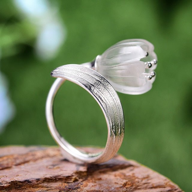 Valley Flower - Adjustable Ring - MetalVoque