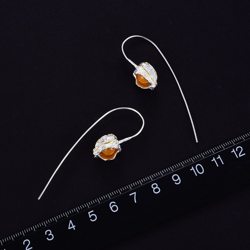 Happy Physalis - Dangle Earrings | NEW - MetalVoque