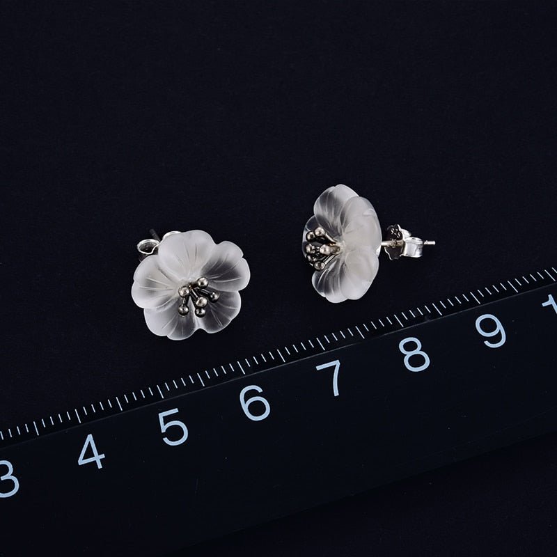 Rainy Flower - Stud earrings | NEW - MetalVoque