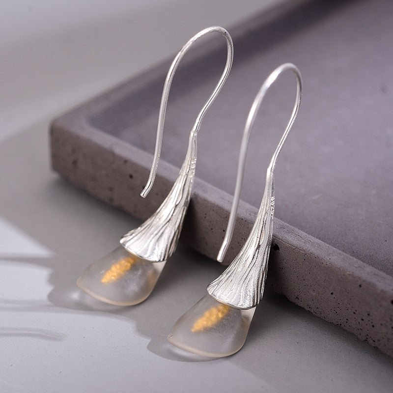 Calla Lily - Dangle Earrings | NEW - MetalVoque