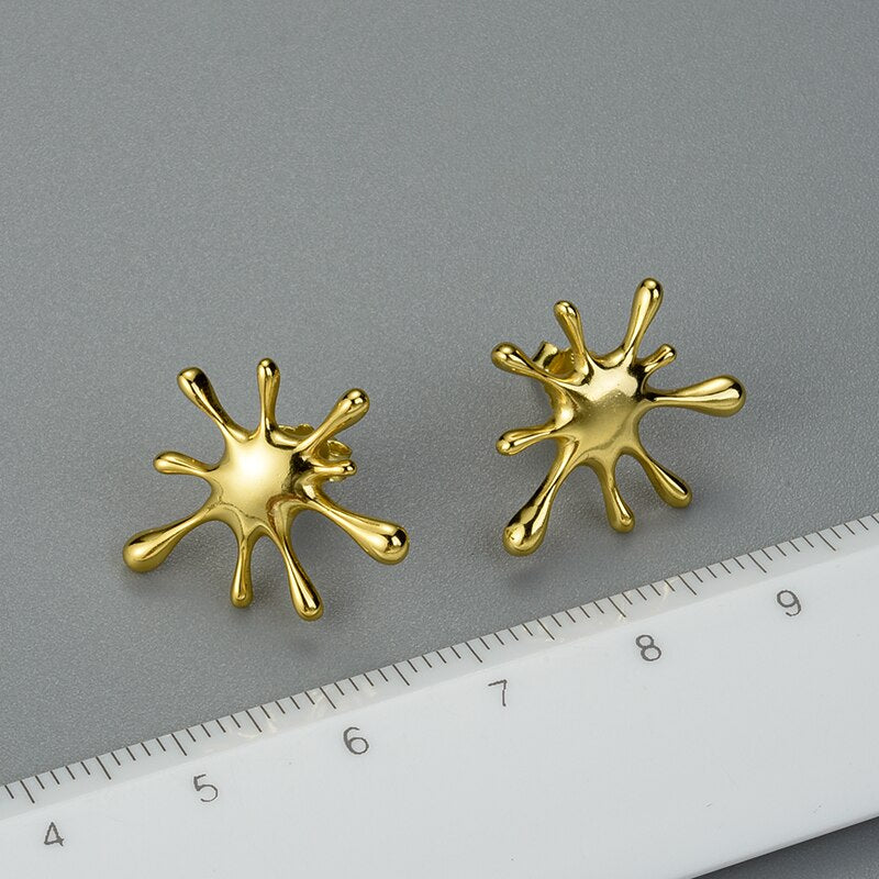 Honey Splash - Stud Earrings | NEW - MetalVoque