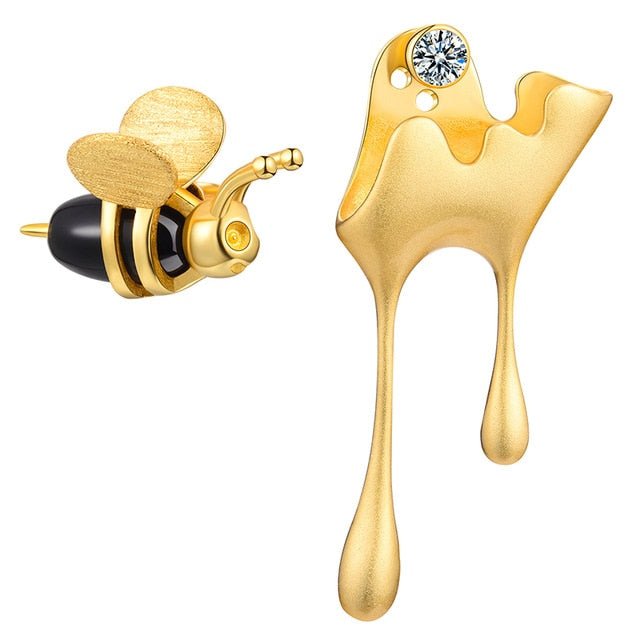 Honey Drops - Stud Earrings | NEW - MetalVoque