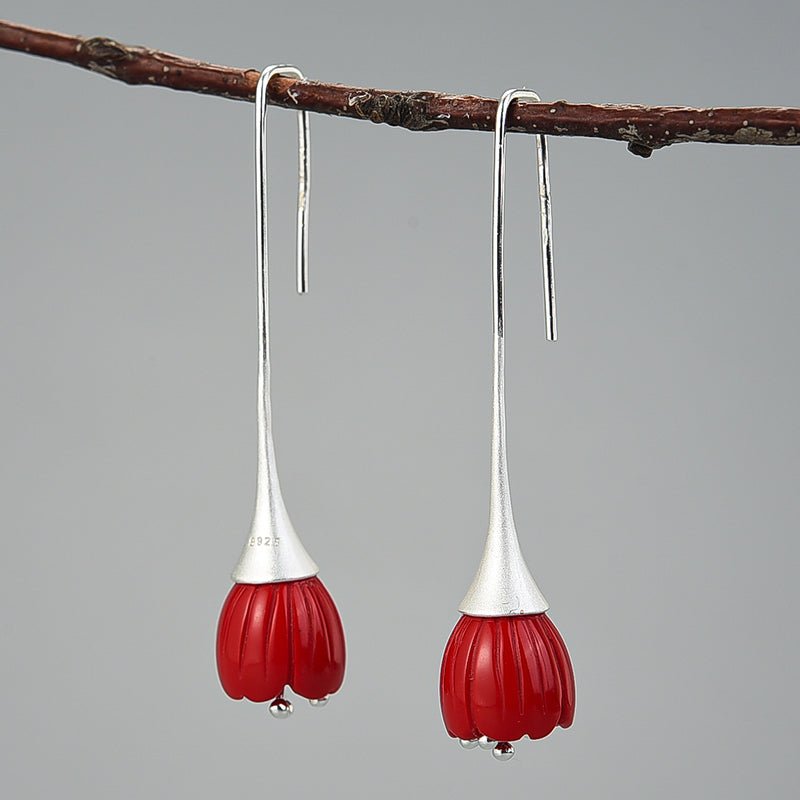 La Vie en Rose - Drop Earrings