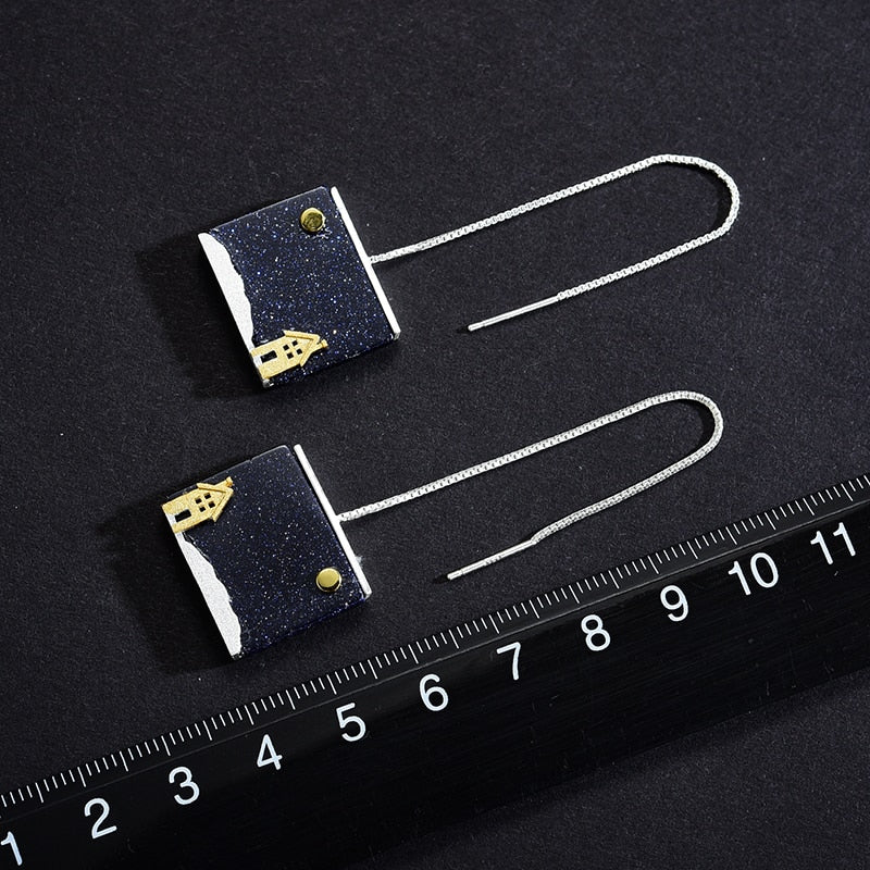 Starry Night - Drop Earrings