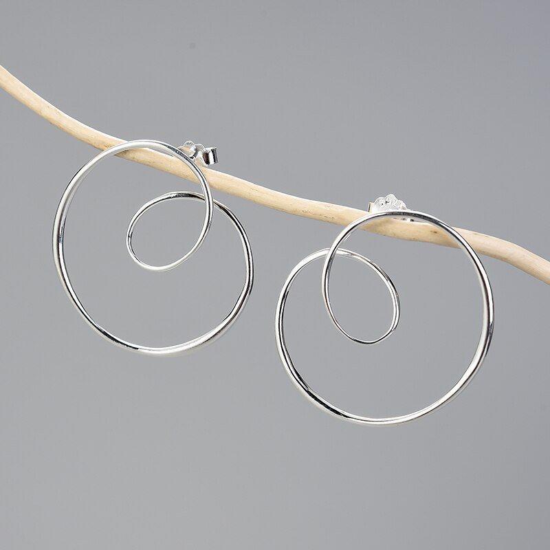 Spiralious - Stud Earrings