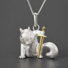 King Squirrel - Handmade Necklace