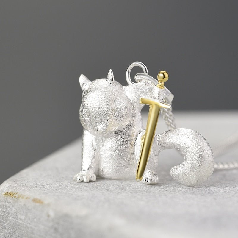 King Squirrel - Handmade Necklace