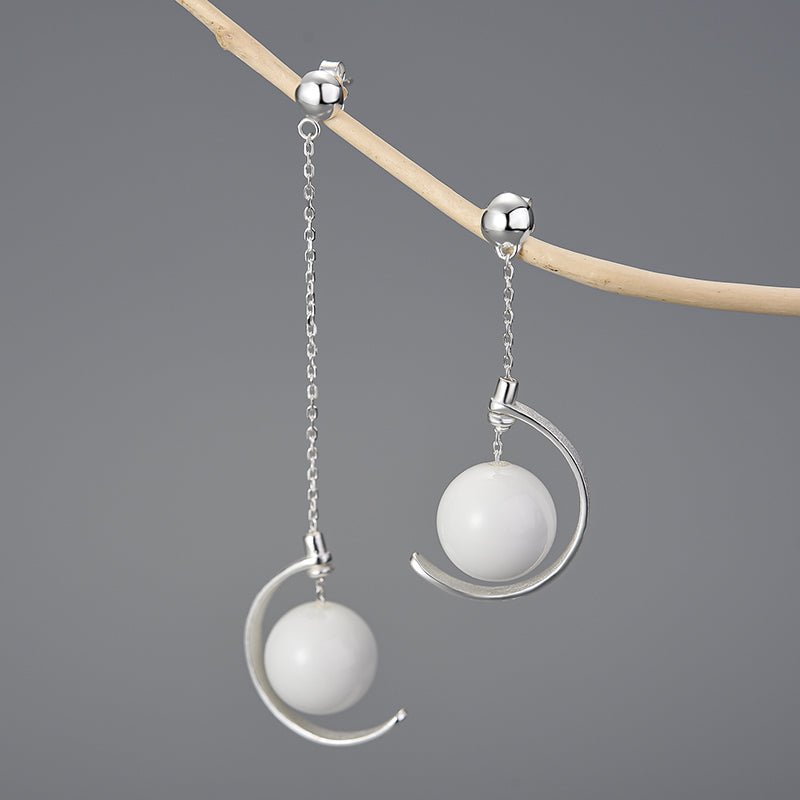 Pearl Ballet - Dangle Earrings