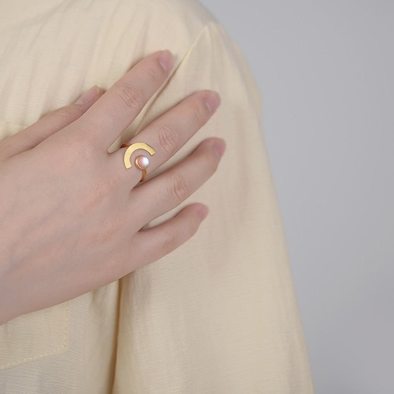 Mellow Moon - Adjustable Ring