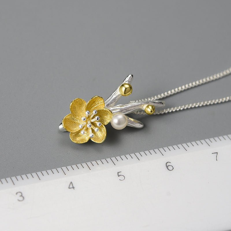 Winter Blossom - Handmade Necklace